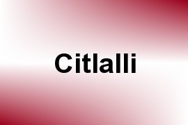 Citlalli name image