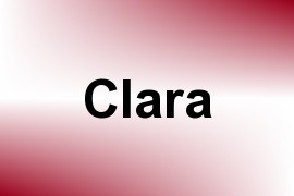 Clara name image