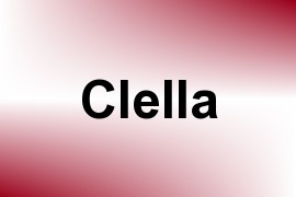 Clella name image