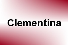 Clementina name image