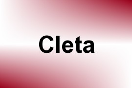 Cleta name image