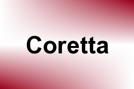 Coretta name image