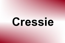 Cressie name image