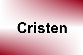 Cristen name image