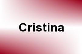 Cristina name image