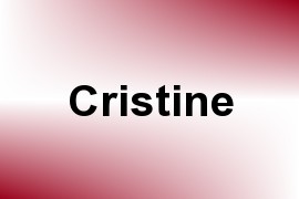 Cristine name image