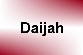 Daijah name image