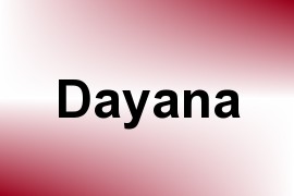 Dayana name image