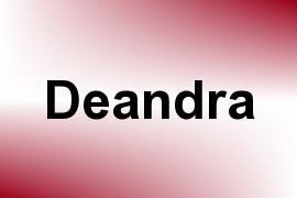 Deandra name image