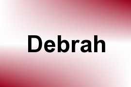 Debrah name image