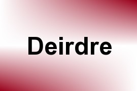 Deirdre name image