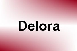 Delora name image