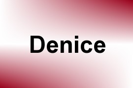 Denice name image