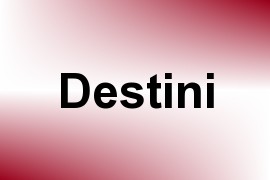 Destini name image