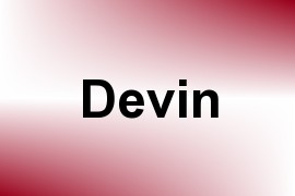 Devin name image