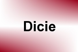 Dicie name image