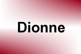 Dionne name image