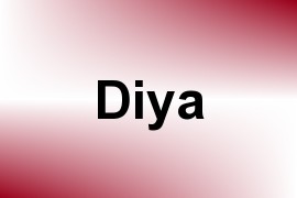 Diya name image