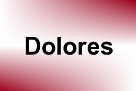 Dolores name image