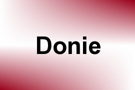 Donie name image