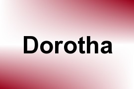 Dorotha name image