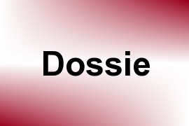 Dossie name image