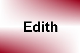 Edith name image