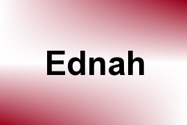 Ednah name image