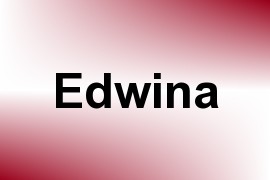 Edwina name image