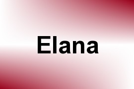 Elana name image