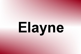 Elayne name image