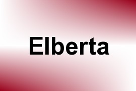 Elberta name image