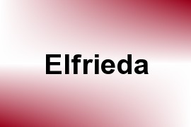 Elfrieda name image