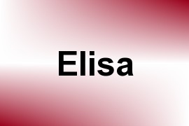 Elisa name image