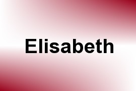 Elisabeth name image