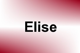 Elise name image