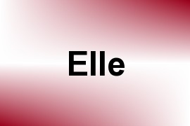 Elle name image