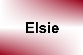 Elsie name image