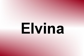 Elvina name image
