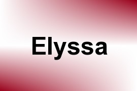 Elyssa name image