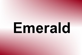 Emerald name image