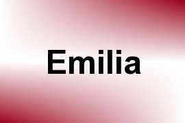 Emilia name image