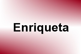 Enriqueta name image