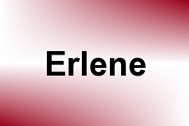 Erlene name image