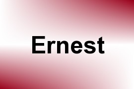 Ernest name image