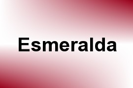 Esmeralda name image