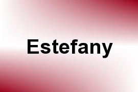 Estefany name image