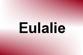 Eulalie name image