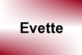 Evette name image