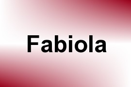 Fabiola name image